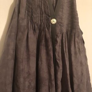 ELIZABETH AND JAMES | tie dye one button top